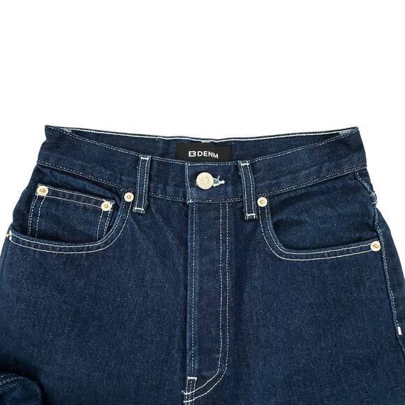 EB DENIM High Rise Straight in Midnight 24 - Picture 6 of 12